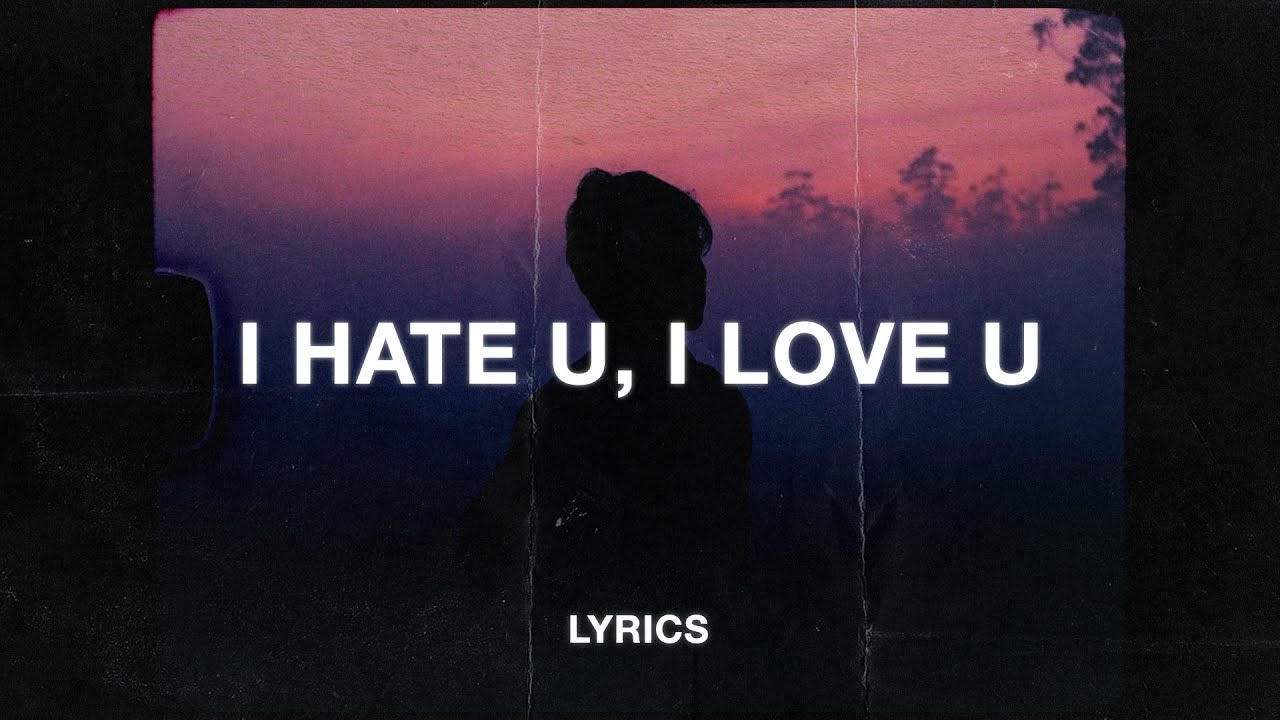 I Hate You I Love You Tekst