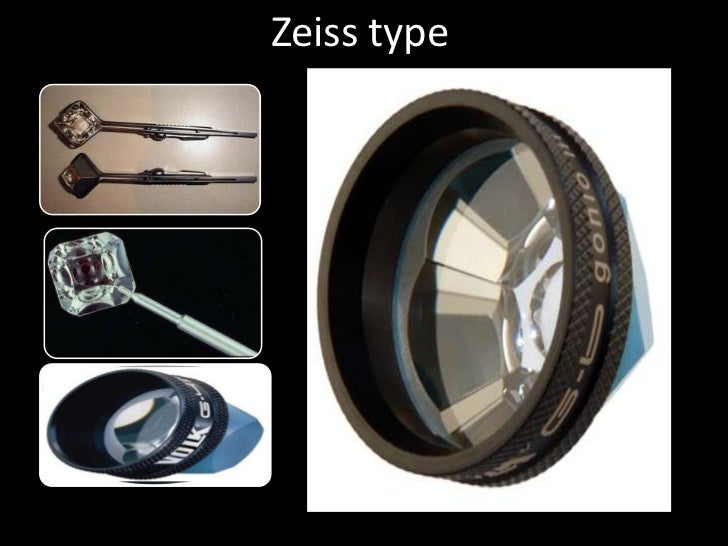 Gonioscopy Zeiss 4 Mirror Gonio Lens