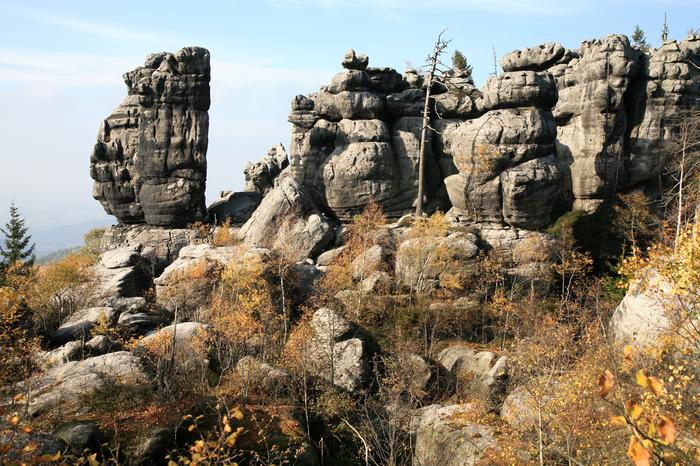 Okruchy Skalne Na Stoku Gory
