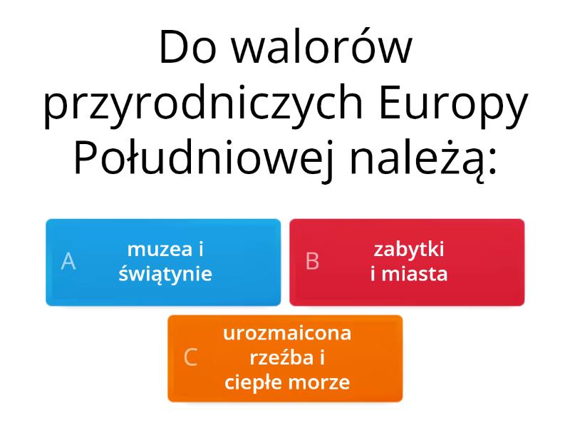 Gospodarka Europy - Test Sprawdzian Geografia Klasa 6 Gospodarka Europy