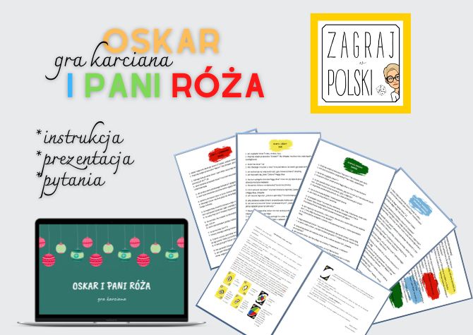 Oskar I Pani Róża Scenariusz Lekcji