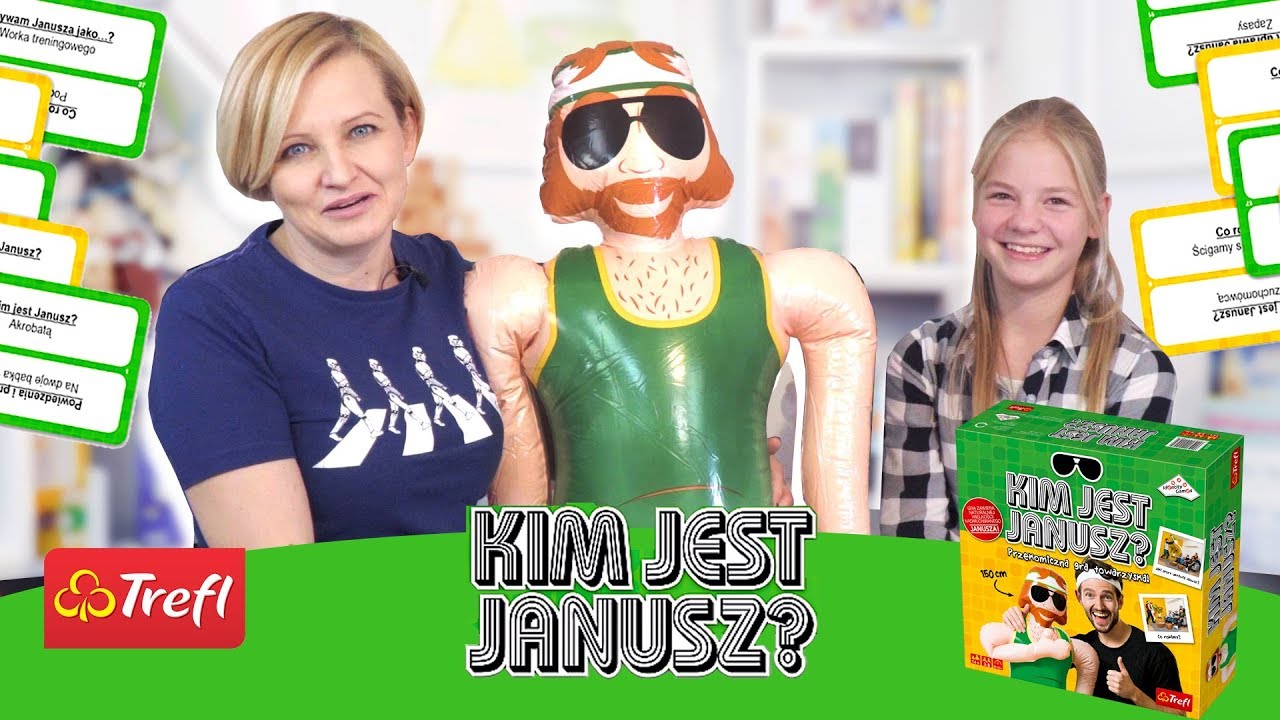 Gra Kim jest Janusz?, Trefl - YouTube Janusz I Grażynka Rmf Kto Gra Grażynę