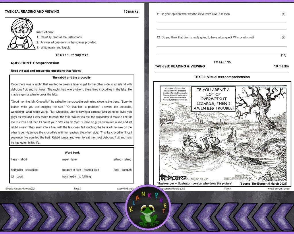 Language Test A Klasa 5