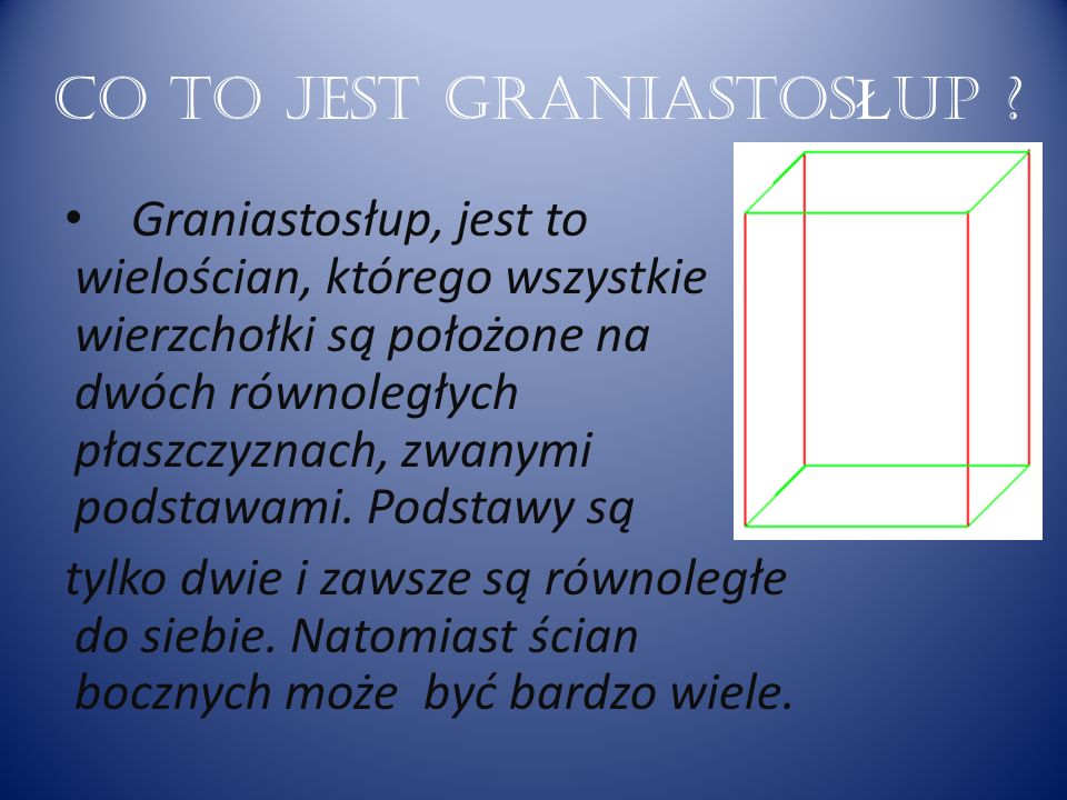 Graniastosłup O 10 ścianach Ma
