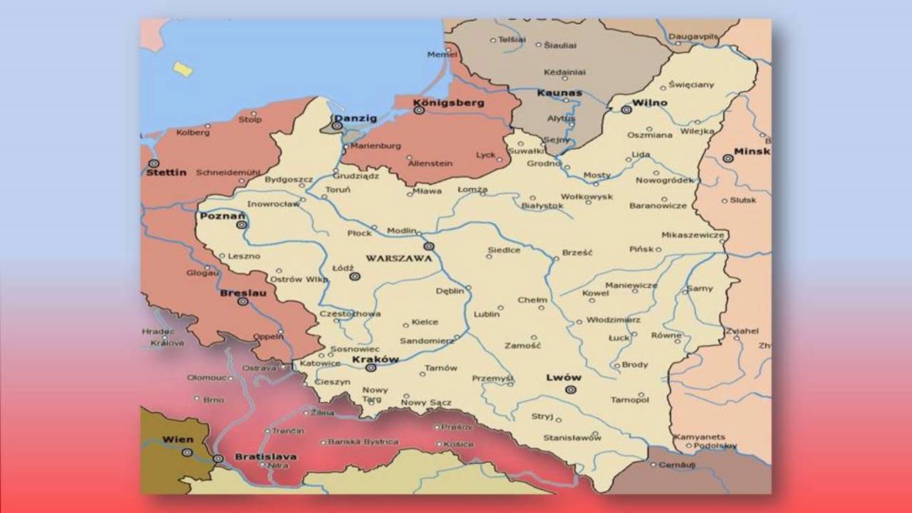 Granice II Rzeczpospolitej - YouTube Granice Ii Rzeczypospolitej Z 1 Ix 1939