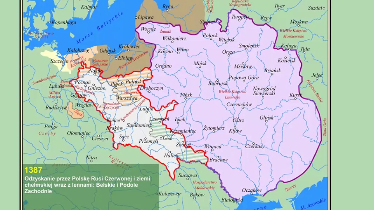 Jak Zmieniały Sie Granice Polski