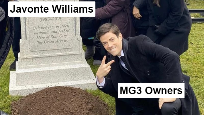 Grant Gustin Next to Oliver Queen's Grave Meme Generator - Piñata Farms Grant Gustin Next To Grave