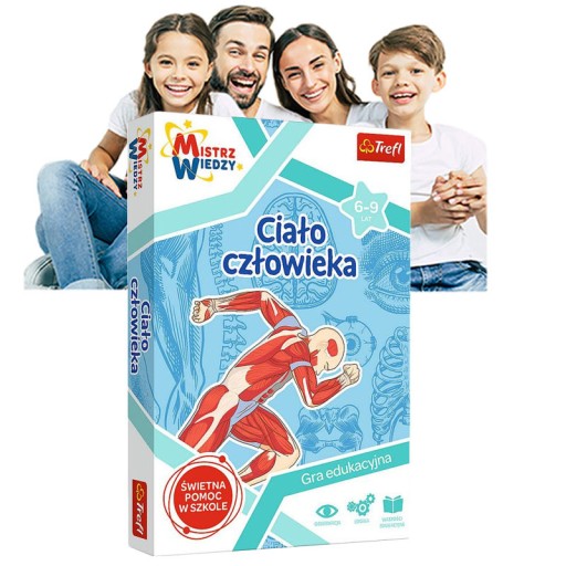 Gry Edukacyjne dla Dzieci 10 LAT Ciało Człowieka - Stan: nowy 65 zł Gry Edukacyjne Dla 10 Latka