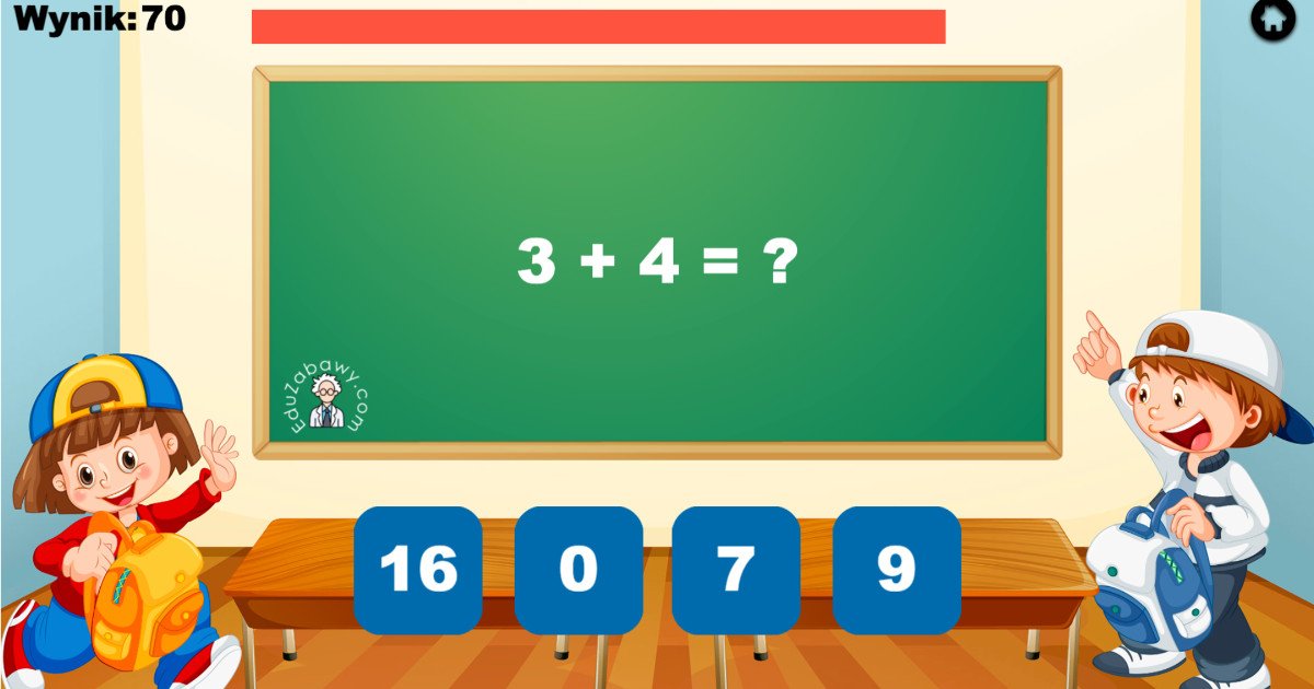 Gry Matematyczne Dla Dzieci Klasa 1