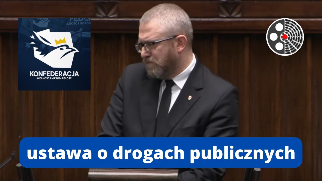 Grzegorz Braun - ustawa o drogach publicznych - YouTube Komentarz Do Ustawy Prawo Przedsiębiorców