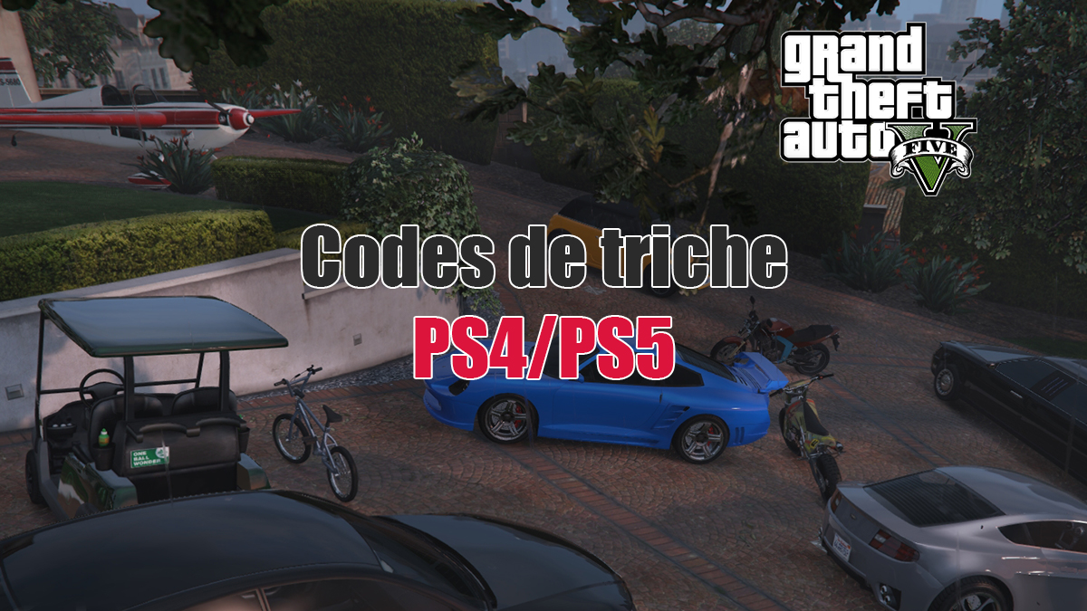 GTA 5 : Code de triche PS5 et PS4, astuces et cheat code - Gamosaurus Code De Triche Gta 5 Voiture