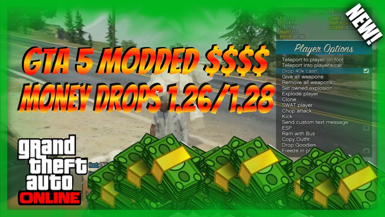 GTA 5 MODDED SERWER DARMOWE PIENIADZE W GTA V WYJASNIENIE - YouTube Darmowe Pieniadze Do Gta 5 Online