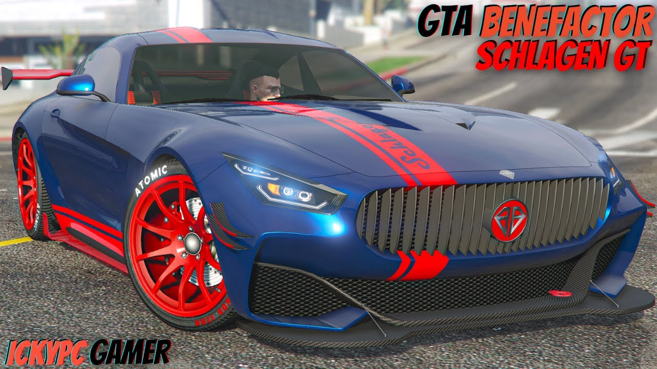 GTA 5 Online : Benefactor Schlagen GT Customization & Review | Mercedes Gta Online Benefactor Schlagen Gt