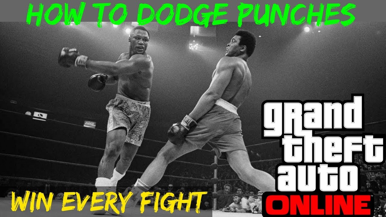 GTA 5 Online - how to dodge punches (win fights) Fighting Technique Gta V How To Dodge Punches Pc