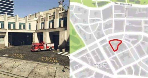 GTA 5: Remizy strażackie - gdzie znaleźć na mapie Gdzie Jest Straz Pozarna W Gta 5