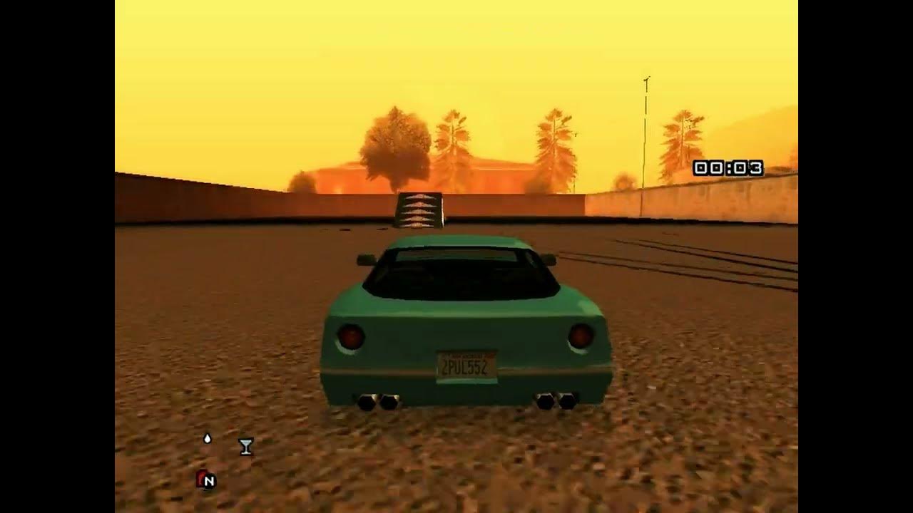 GTA San Andreas - Driving School #11 - Alley Oop with Mods (ALL GOLD Gta San Andreas Alley Oop