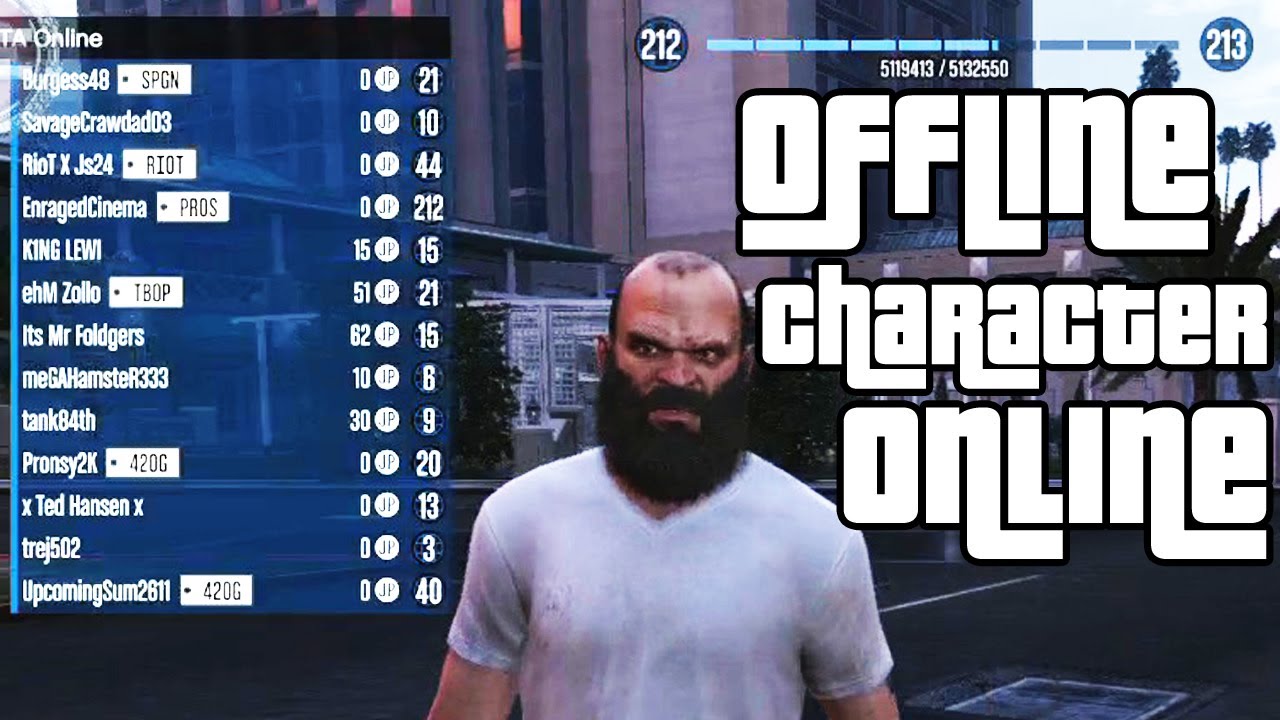 GTA5 | Use Offline Character Online | EC - YouTube Gta 5 Offline Character Creator