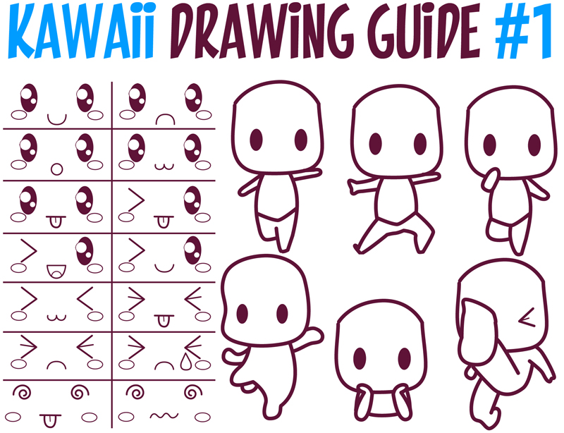 How To Draw Kawaii Face