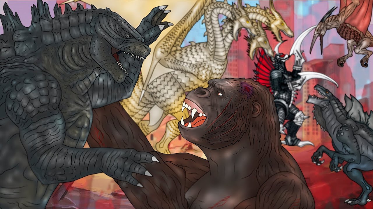 guys look this one story of god and king its amazing 😱👍👍👍 | Fandom Asm Godzilla Vs King Kong