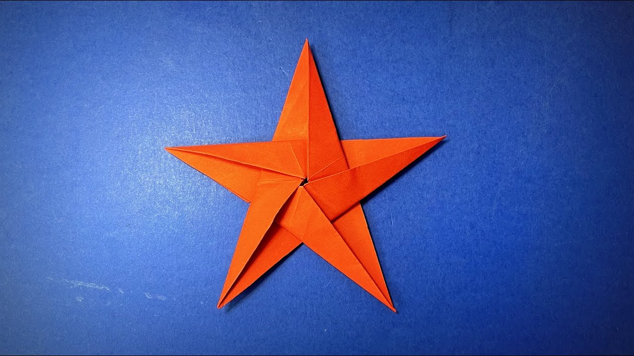 Gwiazda Origami Łatwe | Jak Zrobić Gwiazdę z Papieru krok po kroku Gwiazda Z Papieru Origami Youtube