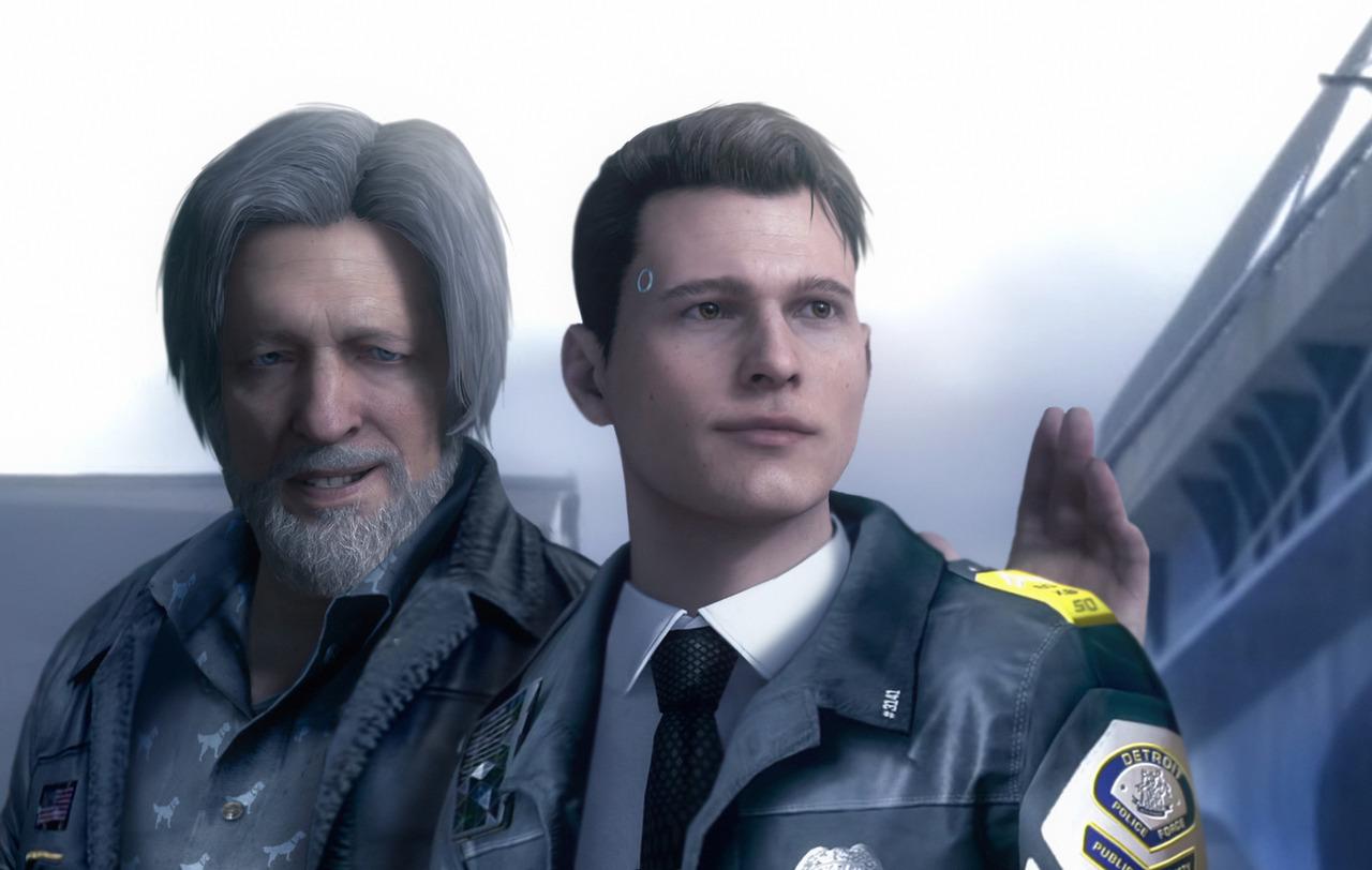 Hank and Connor after the revolution (photo edited by: Android edits How To Make Hank Like Connor