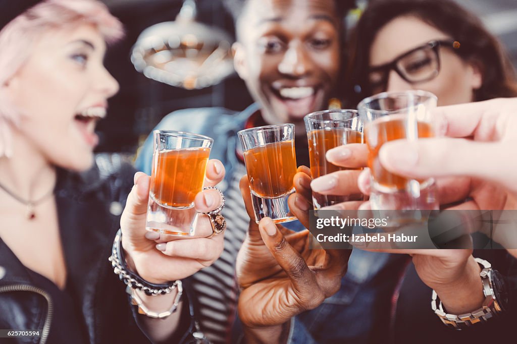 Me And My Friends At The Table Doing Shots