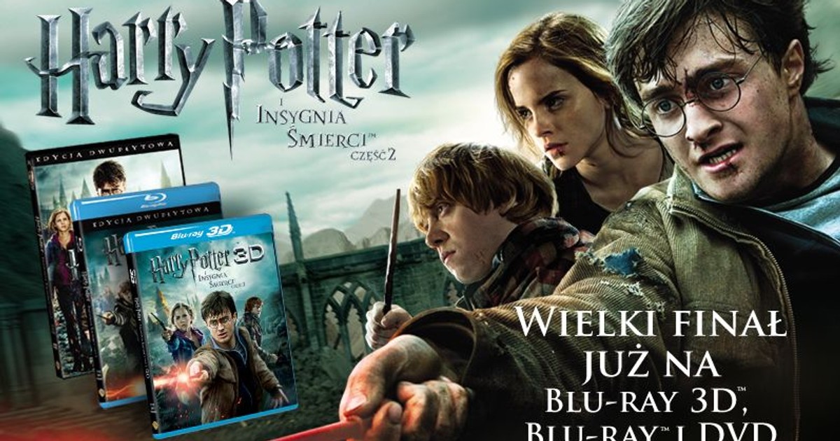 "Harry Potter i Insygnia Śmierci" na Blu-ray i DVD już od 11 listopada Harry Potter I Insygnia Smierci 1 Caly Film