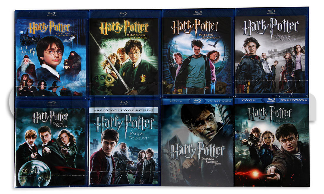 Harry Potter. Pełna kolekcja Blu-ray Disc - Various Directors | Filmy Części Harrego Pottera Po Kolei Filmy