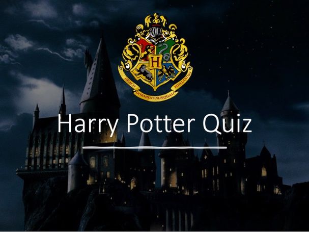 Quiz Harry Potter I Insygnia śmierci 1