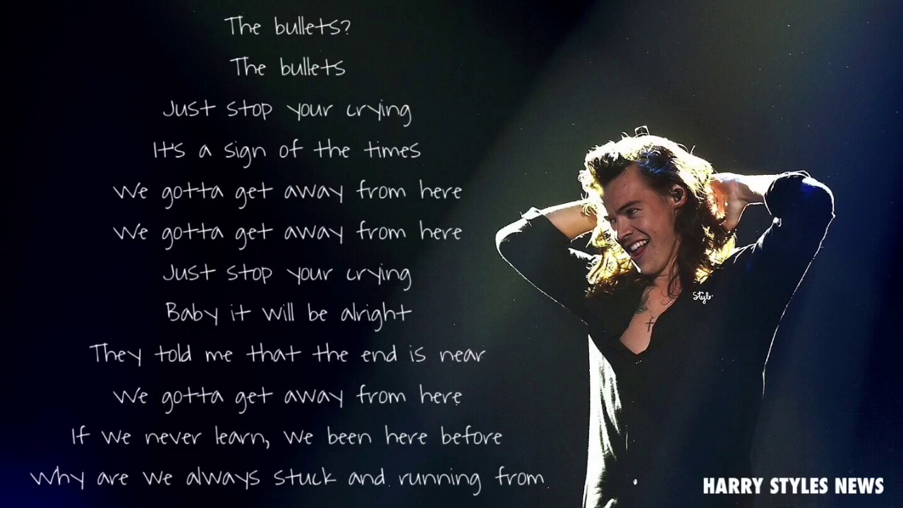 Tekst Harry Styles Sign Of The Times