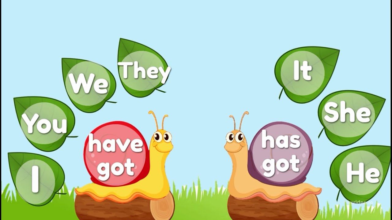 Have got - Has got for kids | Grammar | Have and has | Grammar for kids Have Got Has Got Klasa 4