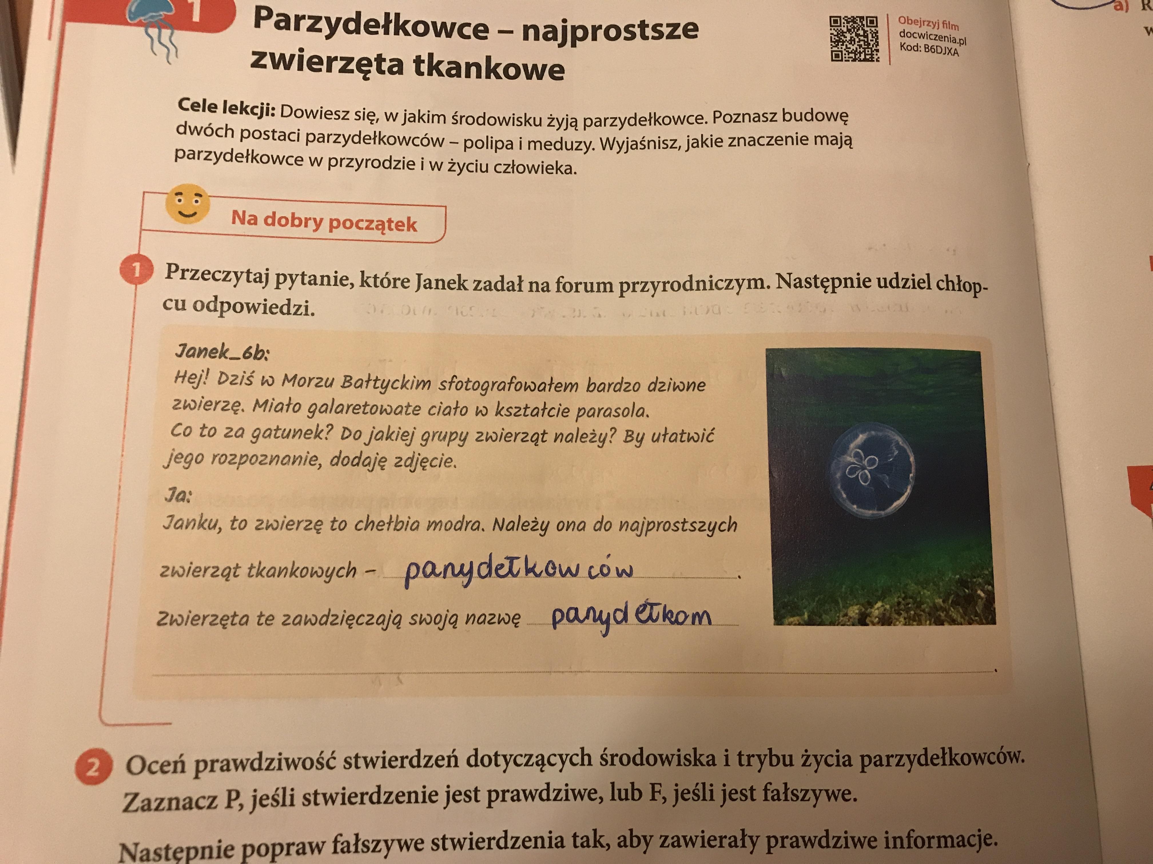 Cwiczenia Do Biologii Klasa 6