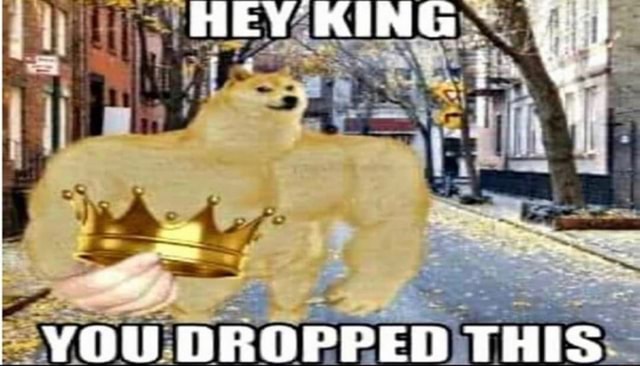 HEY KING YOU DROPPED THIS - iFunny Hey King You Dropped This