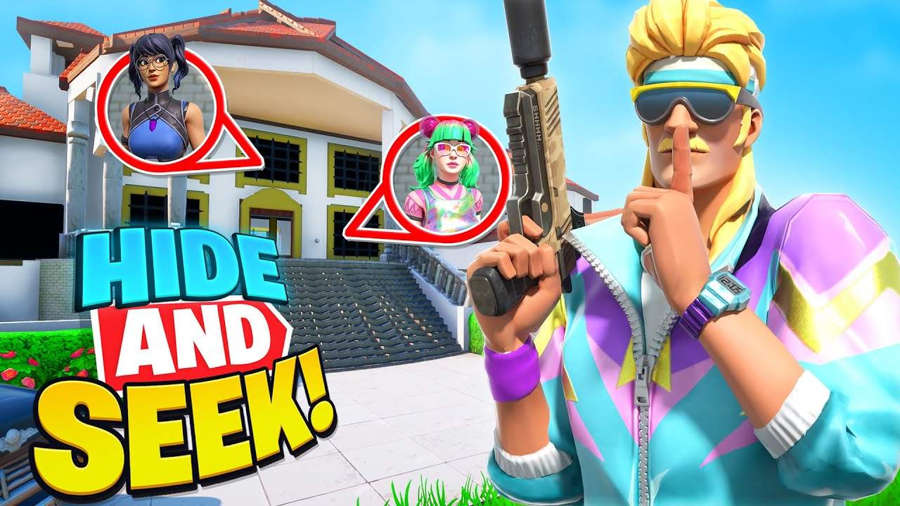 HIDE AND SEEK - Fortnite Creative Map Code - Dropnite Hide And Seek Fortnite Kod