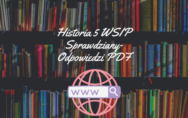 Wsip Historia Klasa 5 Sprawdziany
