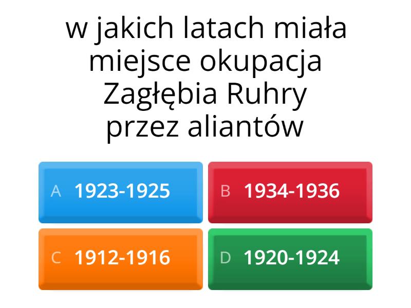 Quiz Historia Klasa 6 Dział 2