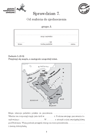 Historia kl 5 Rozdział 6-polska-pierwszych-piastow-test-gr-b - Test Historia Klasa 6 Rozdzial 5