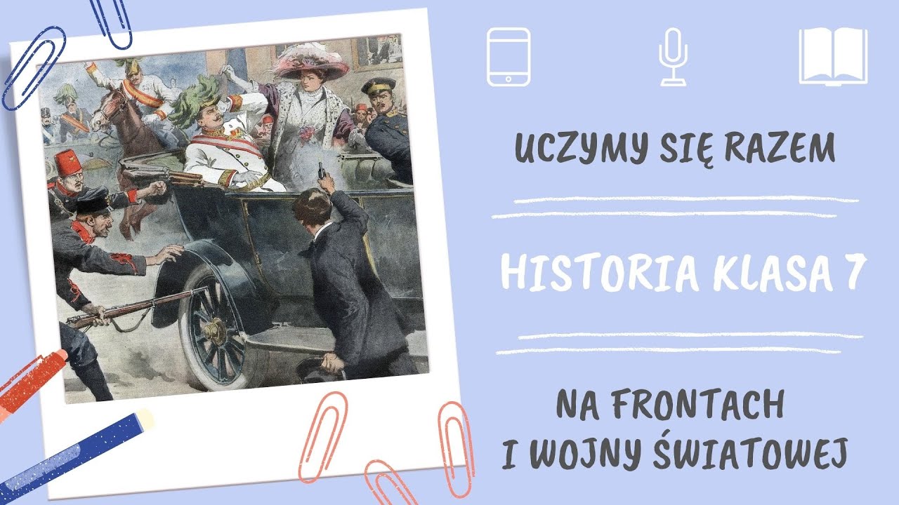 Na Frontach I Wojny światowej Klasa 7