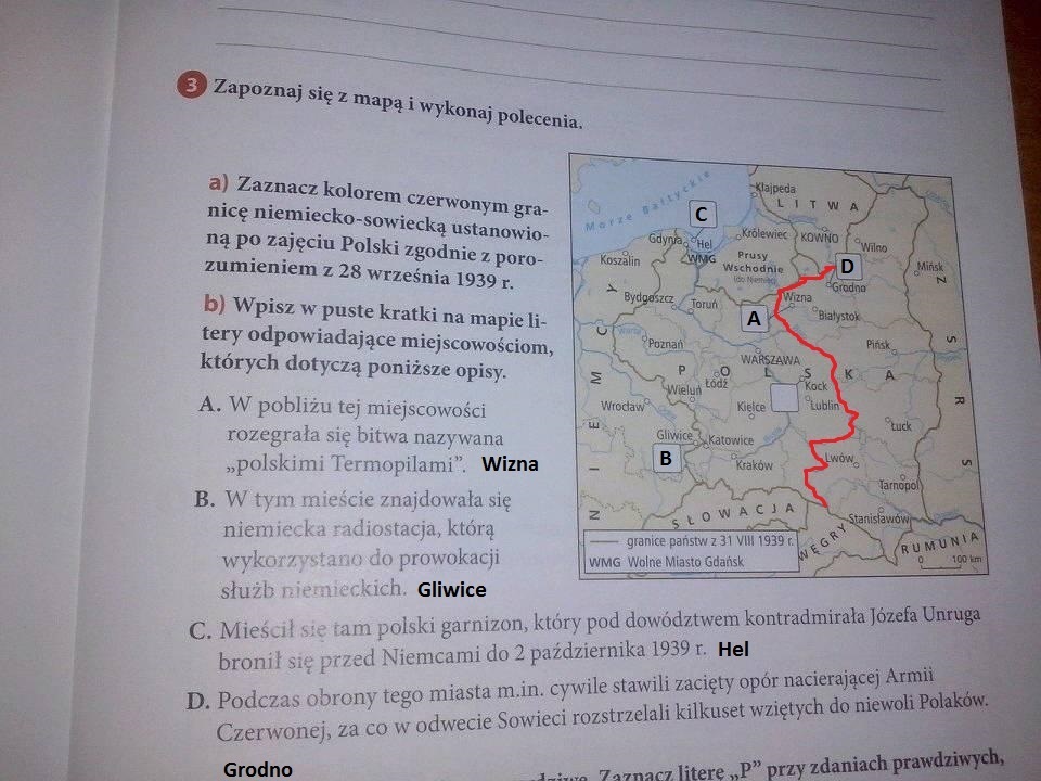 Historia Klasa VIII. II Wojna Światowa. Ćwiczenia do tematu Napaść Na Sprawdzian Z Historii Klasa 8 Ii Wojna światowa Pdf Wsip