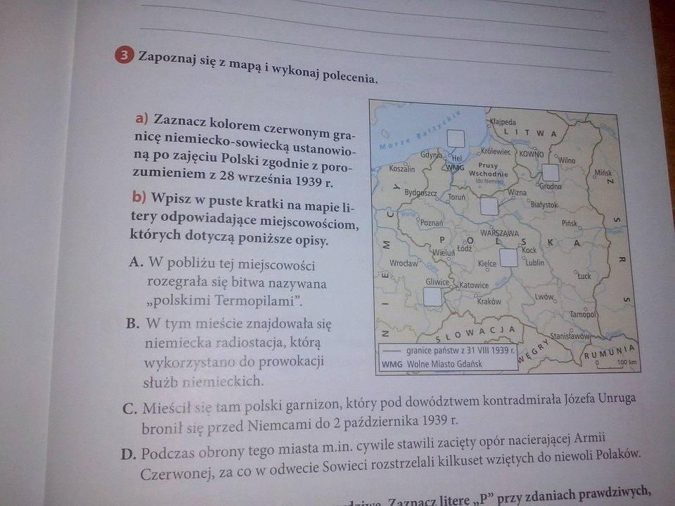 Historia Klasa VIII. II Wojna Światowa. Ćwiczenia do tematu Napaść Na Test Historia Klasa 8 Swiat Po 2 Wojnie Swiatowej