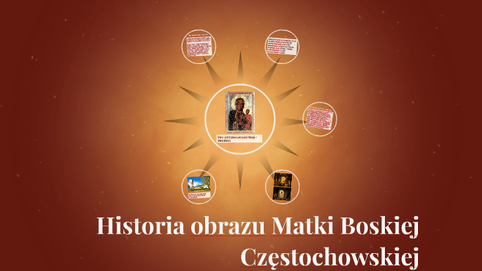 Historia obrazu Matki Boskiej Częstochowskiej by Ada Wiśniewska on Prezi Historia Obrazu Matki Boskiej Częstochowskiej