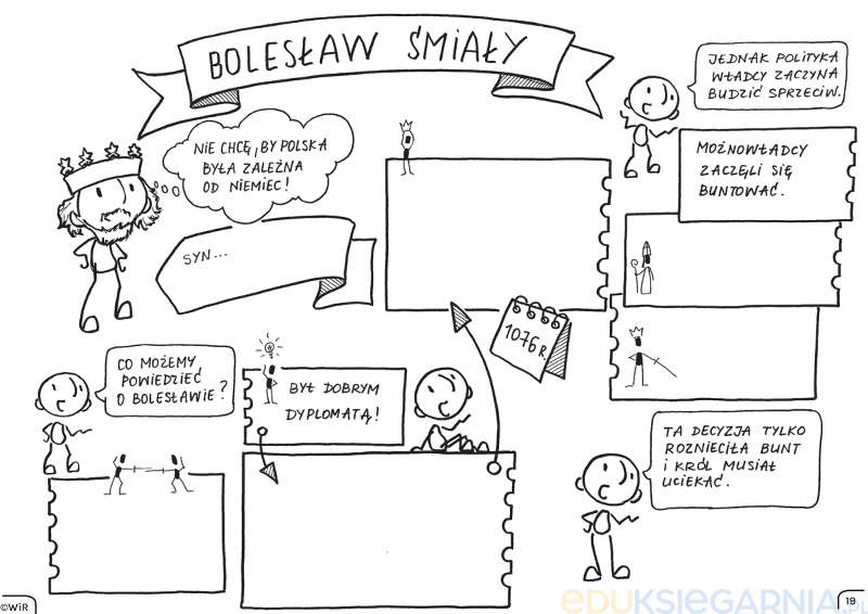 Historia Polski. Graficzne karty pracy dla klas 4-5 - Eduksiegarnia.pl Notatki Z Historii Klasa 4