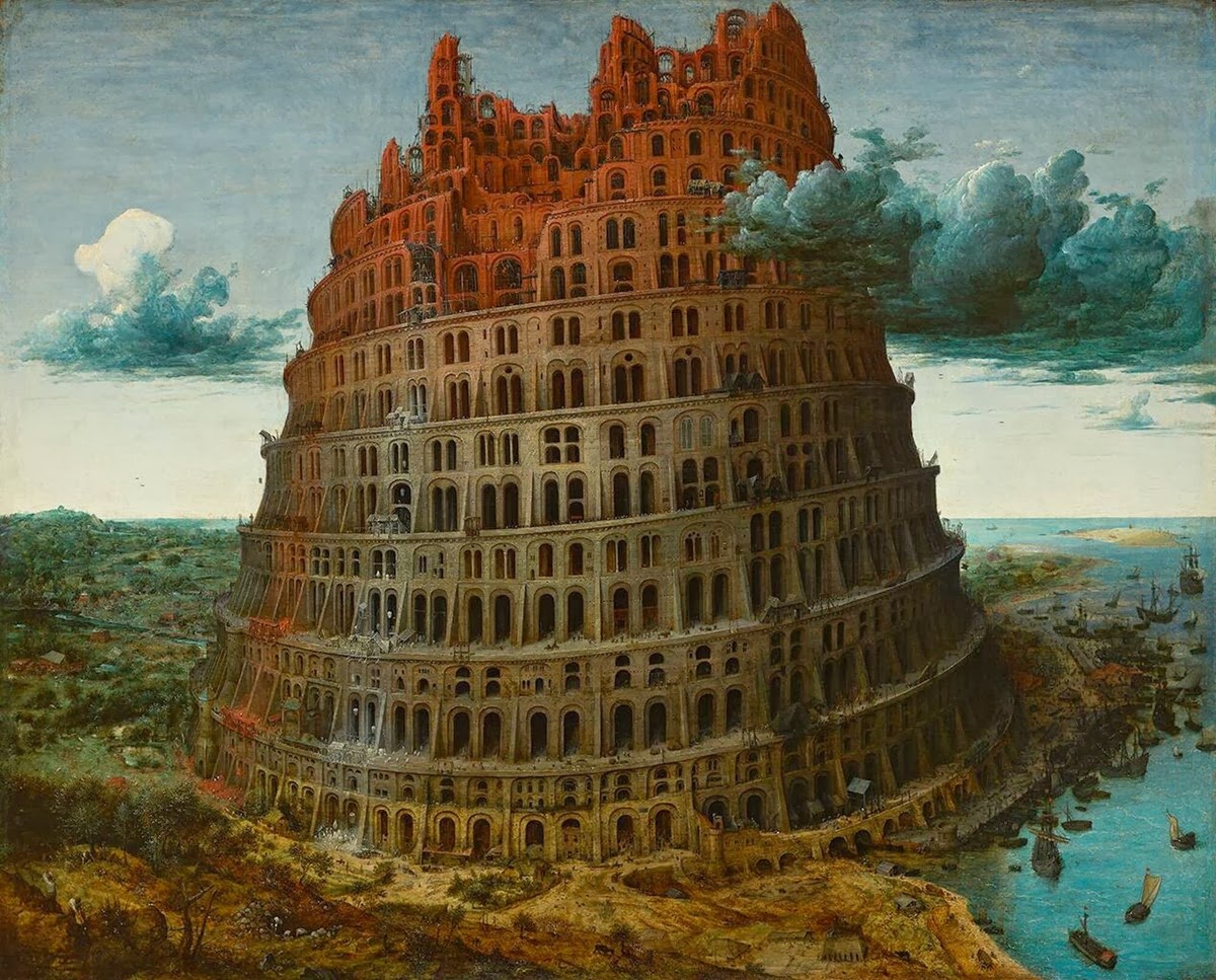 Historyczno-sztucznie: 17. Pieter Bruegel Starszy Opisz Obraz Pietera Bruegla Wieża Babel