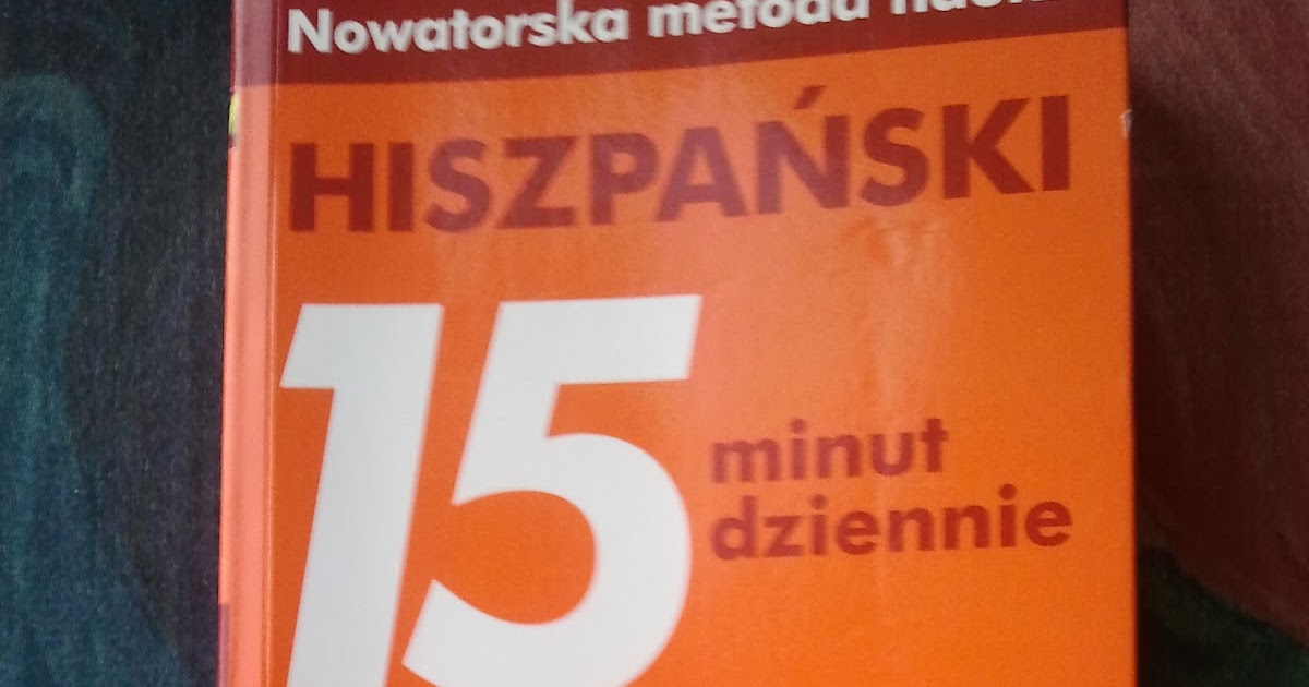 Hiszpański 15 Minut Dziennie Pdf