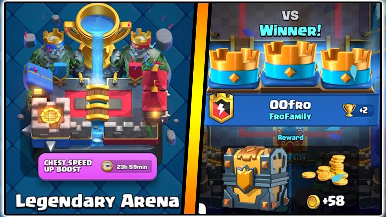 HITTING LEGENDARY ARENA IN CLASH ROYALE | THE END OF TROPHY ROAD? - YouTube O Co Chodzi W Grze Clash Royale