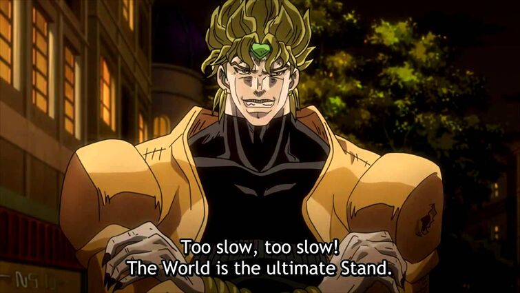 Ho, mukatte kuru no ka? Nigezu ni kono DIO ni chikazuite kuru no ka Ho Mukatte Kuru No Ka