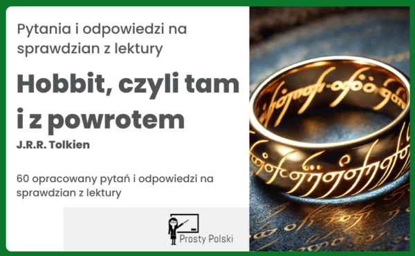 Test Sprawdzający Dla 6 Klasy Hobbit Tam Iz Powrotem Pdf