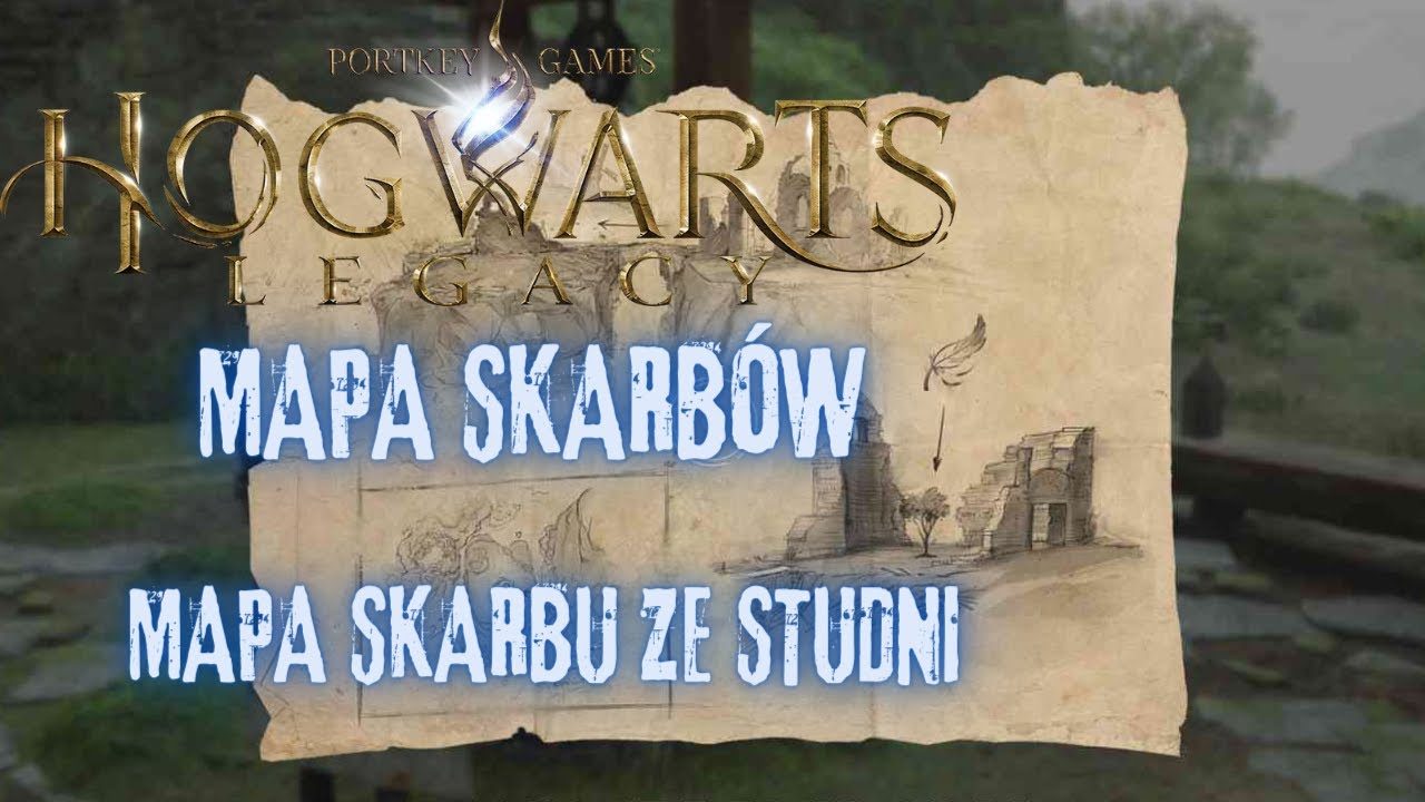 Hogwarts Legacy : Mapy Skarbów - Mapa Skarbu ze studni - YouTube Wskazówki Pomocne W Odnalezieniu Skarbu Były W Książce