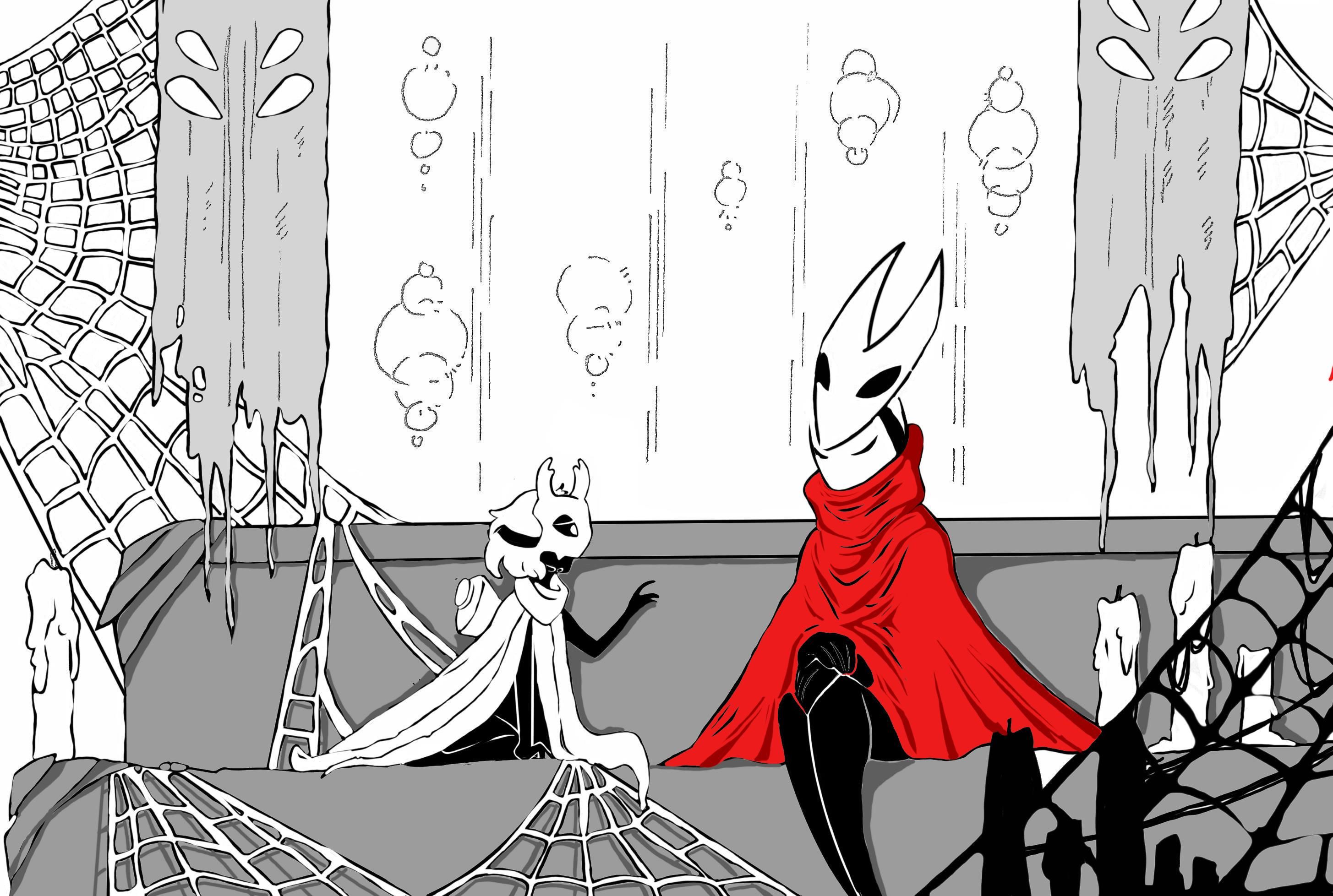 hollow knight Ghost Hornet illustration | Hollow night, Hollow art Hollow Knight Ghost X Hornet
