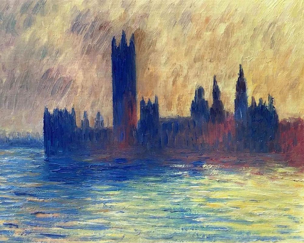 Claude Monet Parlament W Londynie